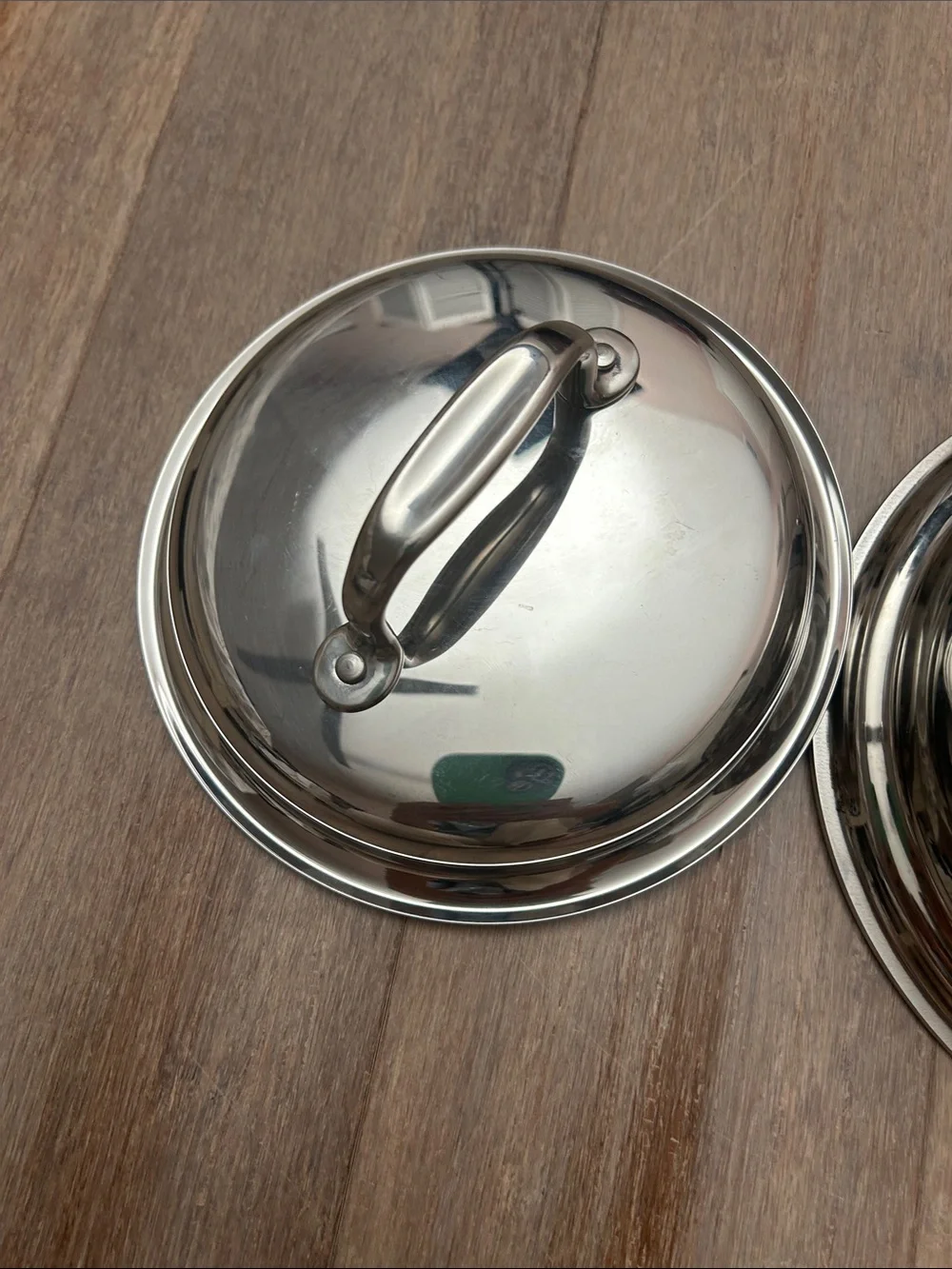 360 cookware Stainless Steel Saucepan with Lid - Silver 1 quart